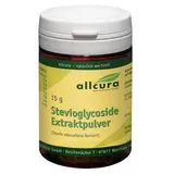 allcura Stevia Extraktpulver, 15 g Pulver