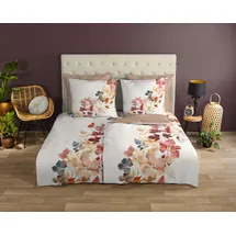 Good Morning Cocoo Blätter Beige 200 x 200 cm + 2 x 80 x 80 cm