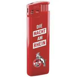 1. FC Köln Feuerzeug Feuerzeug Die Macht am Rhein rot