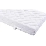 PROCAVE Frottee Matratzenbezug versteppt, mit 4-Seiten Reißverschluss und 4 Handgriffen, 100% aus Deutschland in 180x200 cm für Matratzen-Höhe 18cm