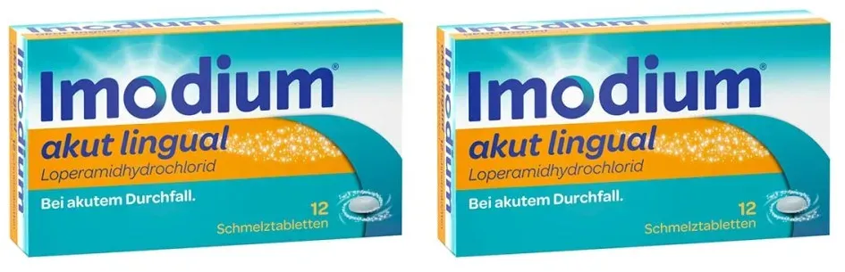 Imodium® akut lingual – Schmelztabletten