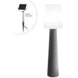 8 seasons DESIGN LED Solar Stehleuchte No. 1 grau 32569S