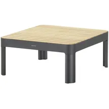 Möbel Kraft Pasadena Kaffeetisch 72 x 72 x 33 cm Schwarz