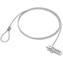 Logilink Sicherheitsschlosskabel mit Zahlenschloss 1.5m (NBS002)