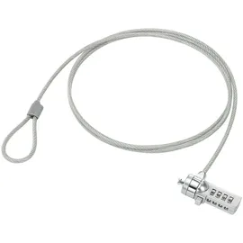 Logilink Sicherheitsschlosskabel mit Zahlenschloss 1.5m (NBS002)