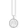Thomas Sabo Kette mit Anhänger Tree of Love Silber 925 Geschwärzt