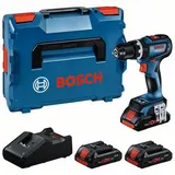 Bosch GSB 18V-90 C inkl. 3 x 4,0 Ah + GAL 18V-40 + L-Boxx