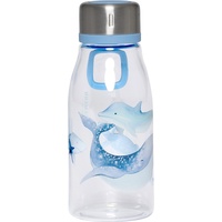 Beckmann Norway Beckmann, Trinkflasche 400ml Ocean, für Kinder, mit simplem Schraubverschluss, 1. Klasse, Grundschule, Blue