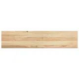 vidaXL Treppenstufen 4 Stk. Unbehandelt 110x30x2 cm Massivholz Eiche