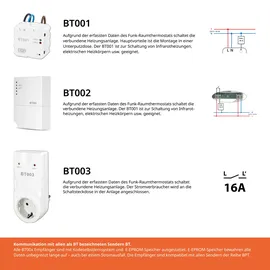 Elektrobock BT003 Zwischenstecker-Schaltaktor Zwischenstecker 1St.