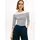 Tommy Hilfiger Damen Slim Cody Boat-Nk 3/4Slv Ww0Ww40589, Weiß, L - L