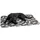 Karlie Hunde Fleecedecke Knochenmotiv, Hundedecke, Fleece, Grau, 100x70 cm
