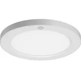 ChiliTec Deckenleuchte Buton, weiß, LED, Ø 23 cm, 18 W / 1729 lm, mit Bewegungsmelder, warm- kaltweiß