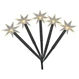 Konstsmide LED Spiessleuchte mit 5 Sternen 5 ww LED 4468-100