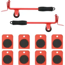 vidaXL Möbelrollen 8 Stück 9,8 x 7,5 x 3 cm