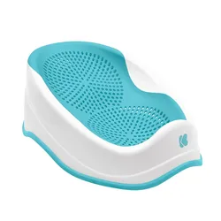 Kikkaboo Baby-Badesitz Relax rutschfest, ergonomische Form, Wanneneinlage blau