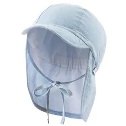 Sterntaler Schirmmütze mit Nackenschutz Saurier himmel, 47 cm