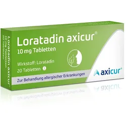 Loratadin axicur 10 mg 50 St