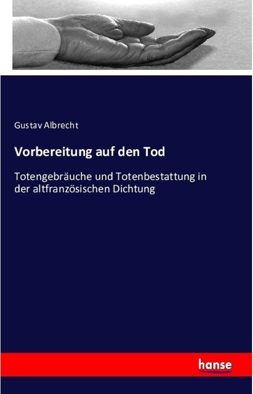 Vorbereitung Auf Den Tod - Gustav Albrecht, Kartoniert (TB)