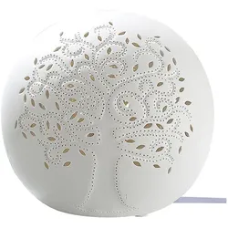 GILDE Lampe Kugel Lebensbaum Ø16cm