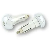 Highsider Lenkerendenpaar für 12-22mm Alu CLASSIC Chrom