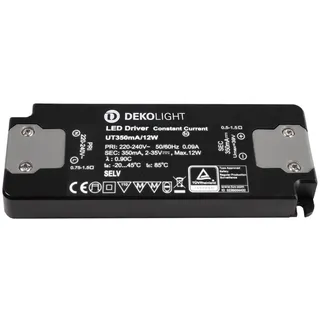 Deko-Light Netzgerät CC, UT350mA/12W, IP20, UT 350mA 12W