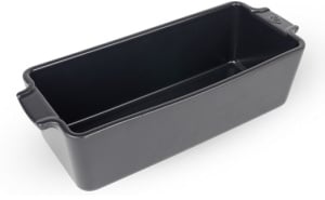 Peugeot Backform APPOLIA Keramik, 31 x 11 x 9 cm, Qualitativ hochwertige Kuchenform für optimale Backergebnisse, Farbe: schiefergrau