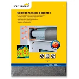 Schellenberg Rollladenkastendämmung Seitenteil 2teilig Rollladen
