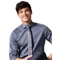 Venti Businesshemd VENTI Businesshemd uni blau 43