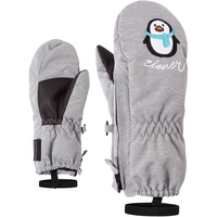 Ziener Baby LE ZOO MINIS glove Ski-handschuhe / Wintersport |warm, atmungsaktiv, grau (light melange), 116