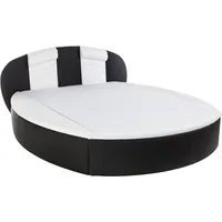 Westfalia Schlafkomfort Rundbett 200 x 230 cm Schwarz