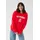 Kaffe KAberta Sweatshirt Rot/Weiß XS