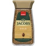 Jacobs löslicher Kaffee, Instant Kaffee, Gold, 100g (Packung mit 6)