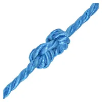 VidaXL Polypropylenseil 16 mm 100 m Blau