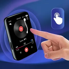 zenwire Tragbarer Player - MP3 und MP4 - Bluetooth - FM-Radio - Diktiergerät - SD - Kopfhörer - 36 GB - Schwarz