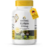 Warnke Vitalstoffe Koffein Kapseln 200 mg 120 St.