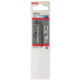 Bosch HSS-Co Metallbohrer 2 mm x 29 mm x 49 mm 1er-Pack