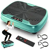sportnow Vibrationsplatte Schwarz