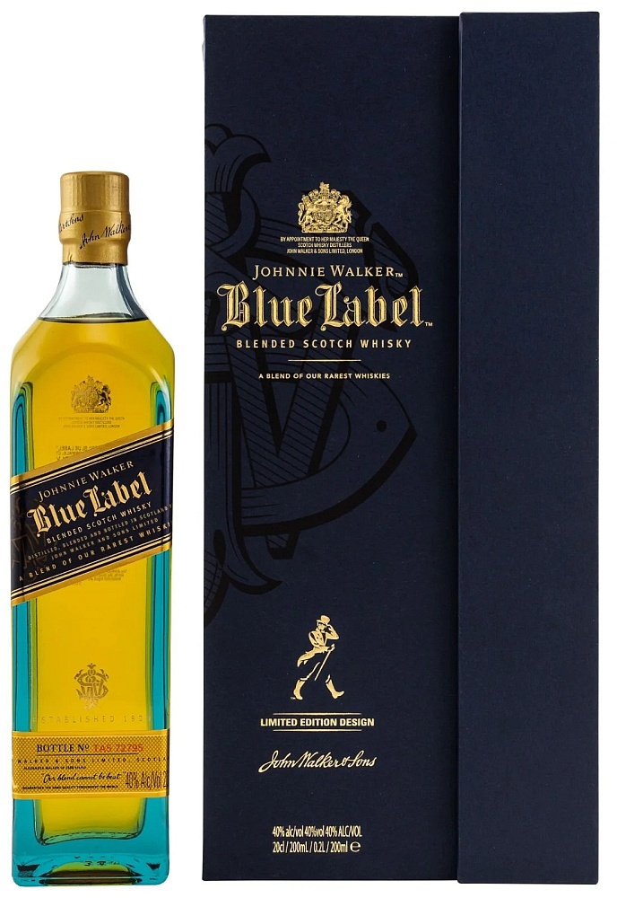 Johnnie Walker Blue Label Limited Edition Design 40 % 0,2l