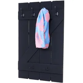 MCW Wandgarderobe D13 Dunkelgrau Shabby