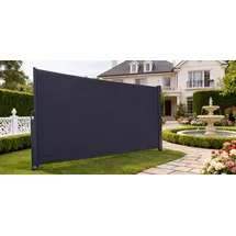 Konifera Seitenmarkise BW92000-1 400 x 160 cm grau Aluminium