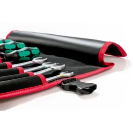 Parat BASIC Roll-Up Werkzeug-Rolltasche 15 Fächer schwarz/rot 67,0 x 33,0 x 5,0 cm