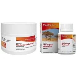 Mantra Weihrauch Balsam extra stark + Weihrauch Kapseln