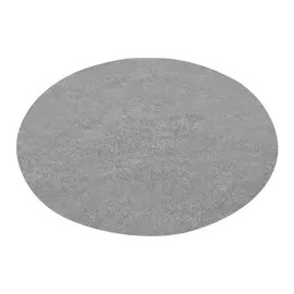 vidaXL Kunstrasen mit Noppen Durchm. 95 cm Grau Rund