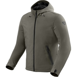 Revit Traffic H2O Motorrad Textiljacke, grün, Größe S für Männer