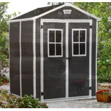 KETER Manor 6x5 DD 1,85 x 1,52 m anthrazit/weiß