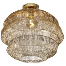 QAZQA Orientalische Deckenlampe Gold 45 cm - Vadi