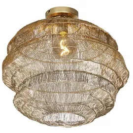 QAZQA Orientalische Deckenlampe Gold 45 cm - Vadi