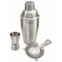 Mato Bar Set 3-teilig „Don Juan“ 0,5l Edelstahl Cocktail-Shaker