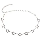 COLLEZIONE ALESSANDRO Kettengürtel Star " in altsilber | Gr.: onesize,